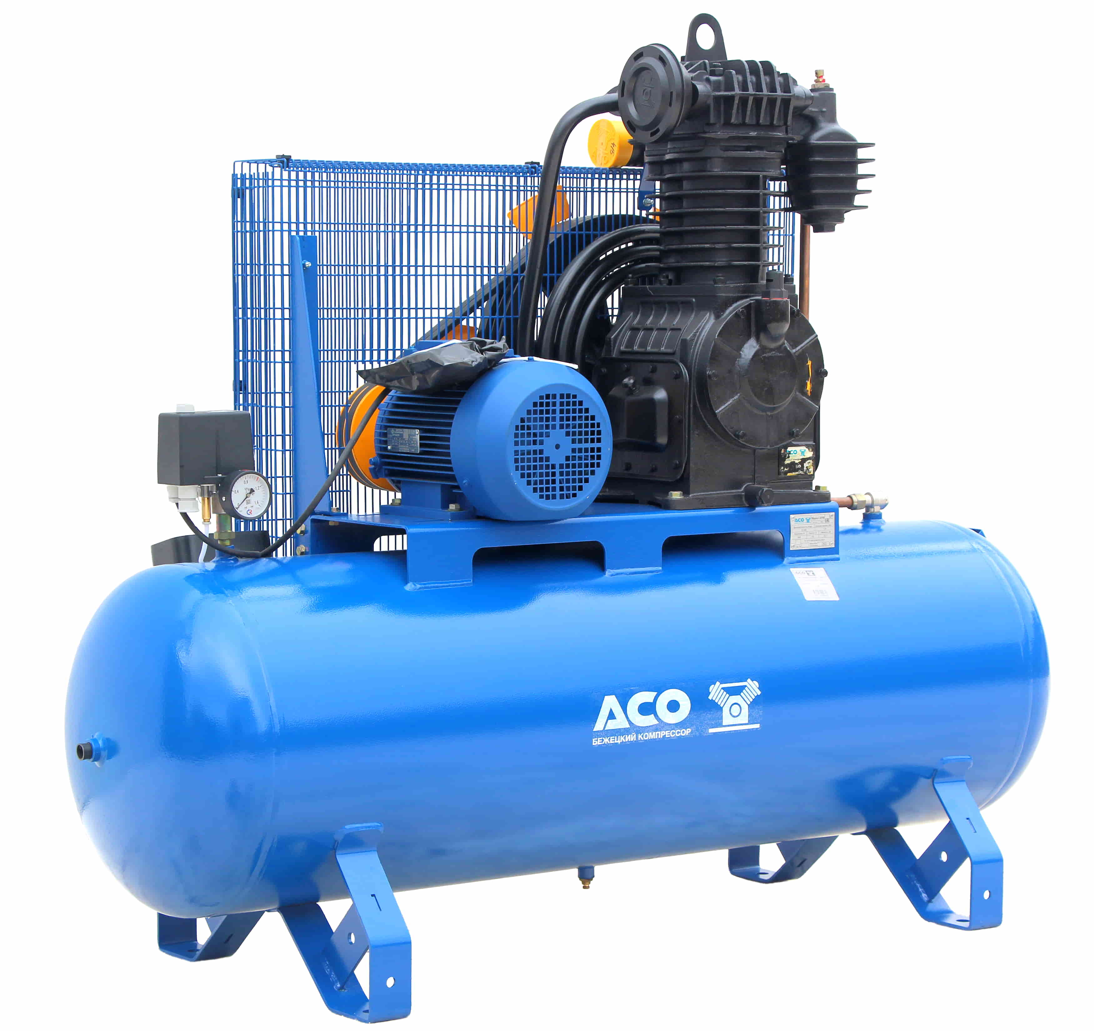 Поршневой компрессор с ременным приводом С415М / 13