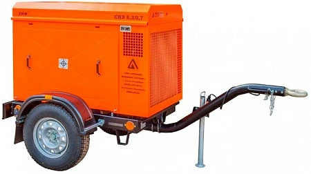 Станция компрессорная электрическая уличная ЗИФ-СВЭ-3,0/0,7 в кожухе с пакетом "Север"