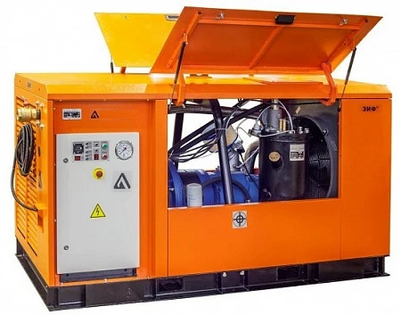 Станция компрессорная электрическая уличная ЗИФ-СВЭ-12,0/1,0 в кожухе