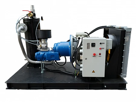 Станция компрессорная электрическая для неотапливаемого цеха нешумозаглушенная ЗИФ-СВЭ-6,3/0,7 без кожуха