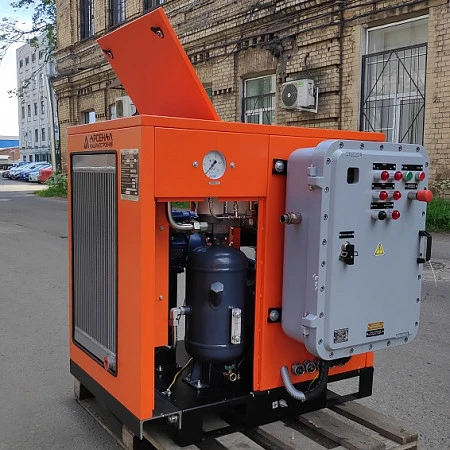 Станция компрессорная электрическая взрывозащищенная для нефтегаза ЗИФ-СВЭ-16/0,7-Ex