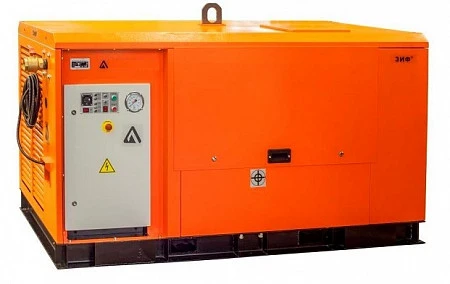 Станция компрессорная электрическая уличная ЗИФ-СВЭ-12,0/1,0 в кожухе