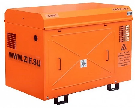 Станция компрессорная электрическая уличная ЗИФ-СВЭ-3,0/0,7 в кожухе с пакетом "Север"