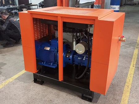 Станция компрессорная электрическая для неотапливаемого цеха шумозаглушенная ЗИФ-СВЭ 4,8/1,0 ШР