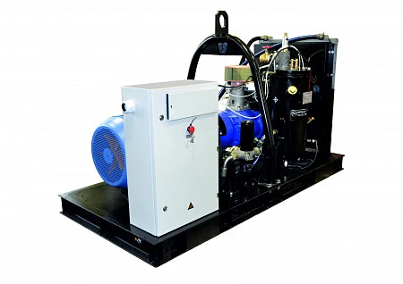 Станция компрессорная электрическая для неотапливаемого цеха нешумозаглушенная ЗИФ-СВЭ-14,0/1,0 без кожуха