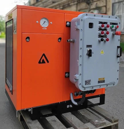 Станция компрессорная электрическая взрывозащищенная для нефтегаза ЗИФ-СВЭ-16/0,7-Ex