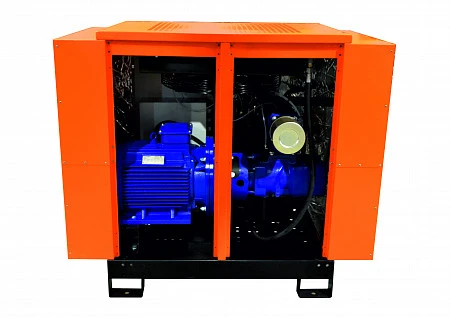 Станция компрессорная электрическая для неотапливаемого цеха шумозаглушенная ЗИФ-СВЭ 4,8/1,0 ШР