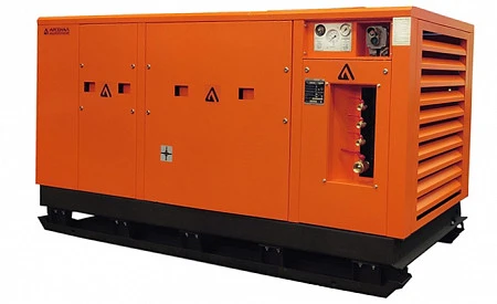 Станция компрессорная электрическая взрывозащищенная шахтная ЗИФ-ШВ 16/0,7 (660; 380 В, на салазках)