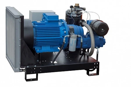 Станция компрессорная электрическая для неотапливаемого цеха нешумозаглушенная ЗИФ-СВЭ-5,2/0,7 без кожуха с пакетом "Север"