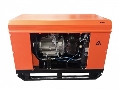 Станция компрессорная электрическая взрывозащищенная шахтная ЗИФ-ШВ 4/0,7 (660; 380 В, на салазках)