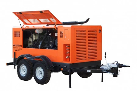 Станция компрессорная передвижная дизельная ЗИФ-ПВ-24/1,6